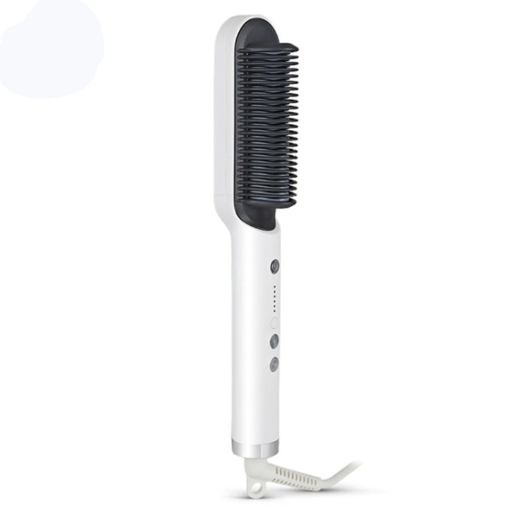 K-SKIN KD380 Piastra per capelli Spazzola per pettine per arricciacapelli dritta elettrica PTC Spazzola per capelli dritta in ceramica con riscaldamento PTC, UK Plug, Black, UK Plug, White, EU Plug, Black, EU Plug, White