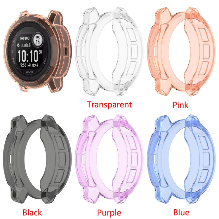 Custodia protettiva per orologio morbido in TPU antiurto, For Garmin Instinct 2S