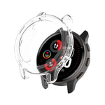 Custodia per orologio con placcatura in TPU semi-circondata antiurto, For Garmin Venu 2 Plus