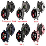Custodia per orologio con placcatura in TPU semi-circondata antiurto, For Garmin Venu 2 Plus