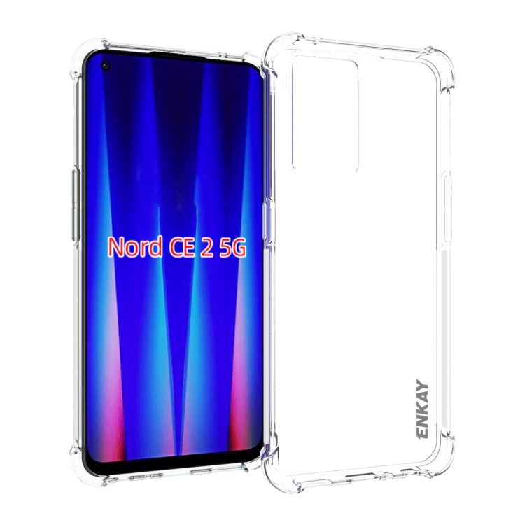 Custodia TPU trasparente per OnePlus Nord CE 2 5G