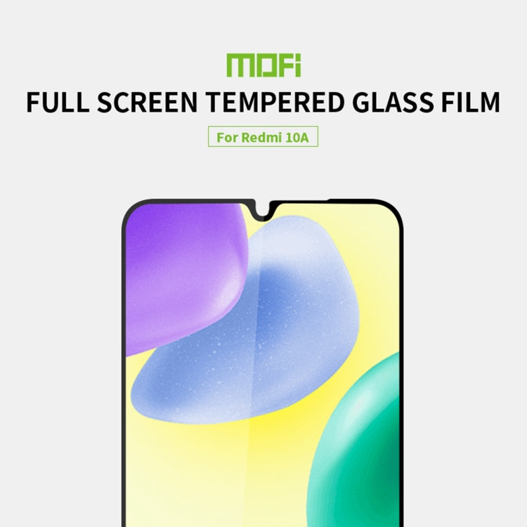 Pellicola in vetro temperato a schermo intero MOFI 9H 2.5D, For Xiaomi Redmi 10A, For Xiaomi Redmi K50 / K50 Pro, For Xiaomi Poco X4 Pro 5G, For Xiaomi Black Shark 5 / 5 Pro, For Samsung Galaxy A13 4G