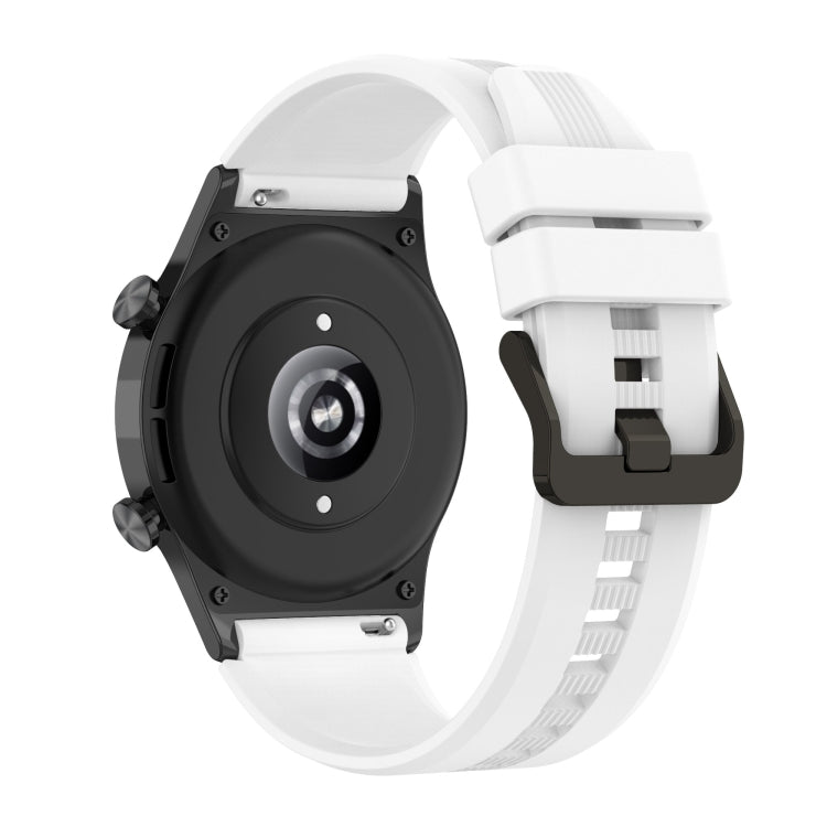Cinturino in silicone verticale da 22 mm, For Huawei Watch GT 42mm/46mm, For Huawei Watch GT2 46MM