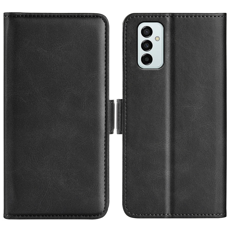 Per Samsung Galaxy M23 5G Custodia in pelle con fibbia magnetica a doppio lato, For Samsung Galaxy M23 5G