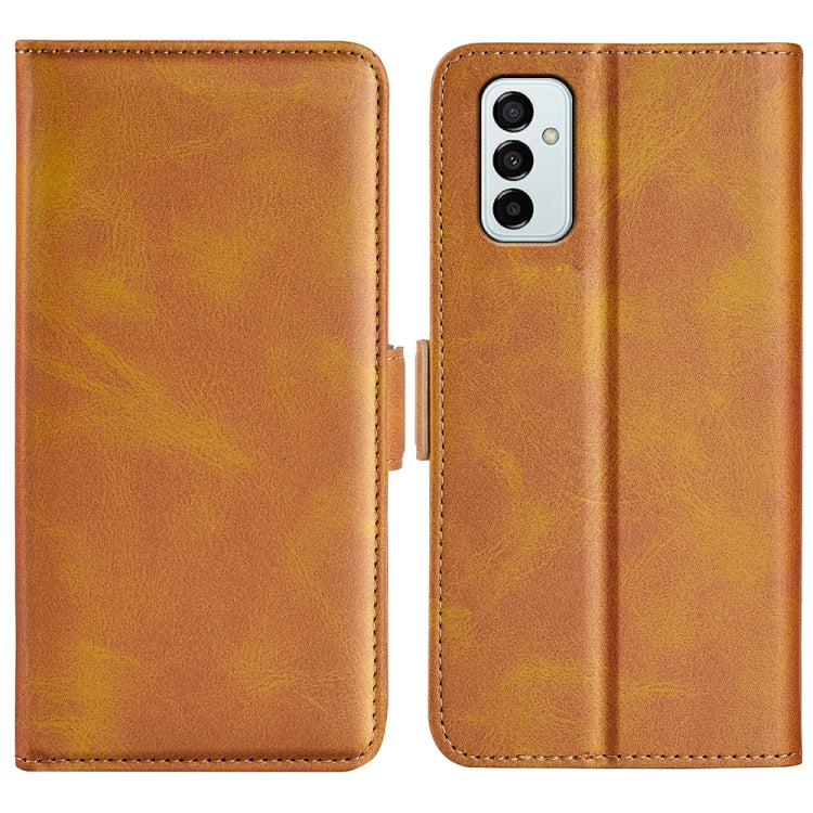 Per Samsung Galaxy M23 5G Custodia in pelle con fibbia magnetica a doppio lato, For Samsung Galaxy M23 5G