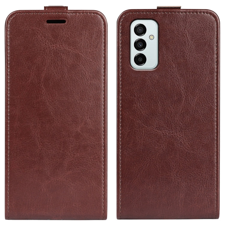 Per Samsung Galaxy M23 5G R64 Texture custodia per telefono in pelle a vibrazione verticale singola, For Samsung Galaxy M23 5G