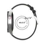 Cinturino per orologio in vera pelle goffrata, For Garmin Move 3, For Garmin Vivomove, For Garmin Move Style, For Garmin Move Luxe