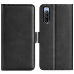 Per Sony Xperia 10 IV Custodia per telefono orizzontale in pelle con fibbia magnetica a doppio lato, For Sony Xperia 10 IV