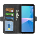 Per Sony Xperia 10 IV Custodia per telefono orizzontale in pelle con fibbia magnetica a doppio lato, For Sony Xperia 10 IV