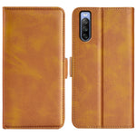 Per Sony Xperia 10 IV Custodia per telefono orizzontale in pelle con fibbia magnetica a doppio lato, For Sony Xperia 10 IV