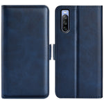 Per Sony Xperia 10 IV Custodia per telefono orizzontale in pelle con fibbia magnetica a doppio lato, For Sony Xperia 10 IV