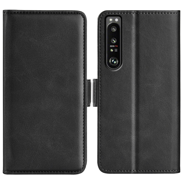 Per Sony Xperia 1 IV Custodia in pelle con fibbia magnetica a doppio lato, For Sony Xperia 1 IV