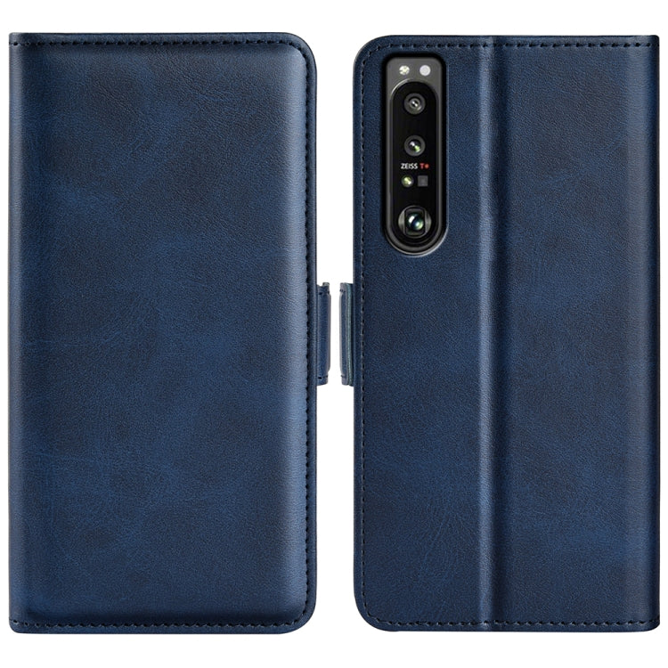 Per Sony Xperia 1 IV Custodia in pelle con fibbia magnetica a doppio lato, For Sony Xperia 1 IV