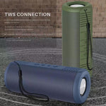 NewRixing NR9019 TWS Altoparlante Bluetooth stereo portatile Supporto TF Card / FM