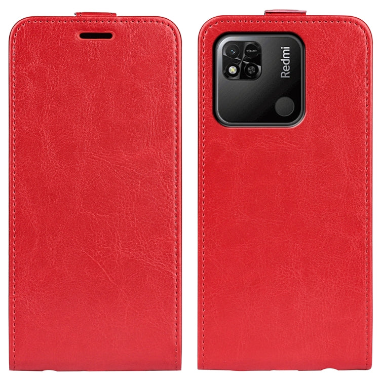 Per Xiaomi Redmi 10A R64 Custodia per telefono in pelle con vibrazione verticale Texture, For Xiaomi Redmi 10A