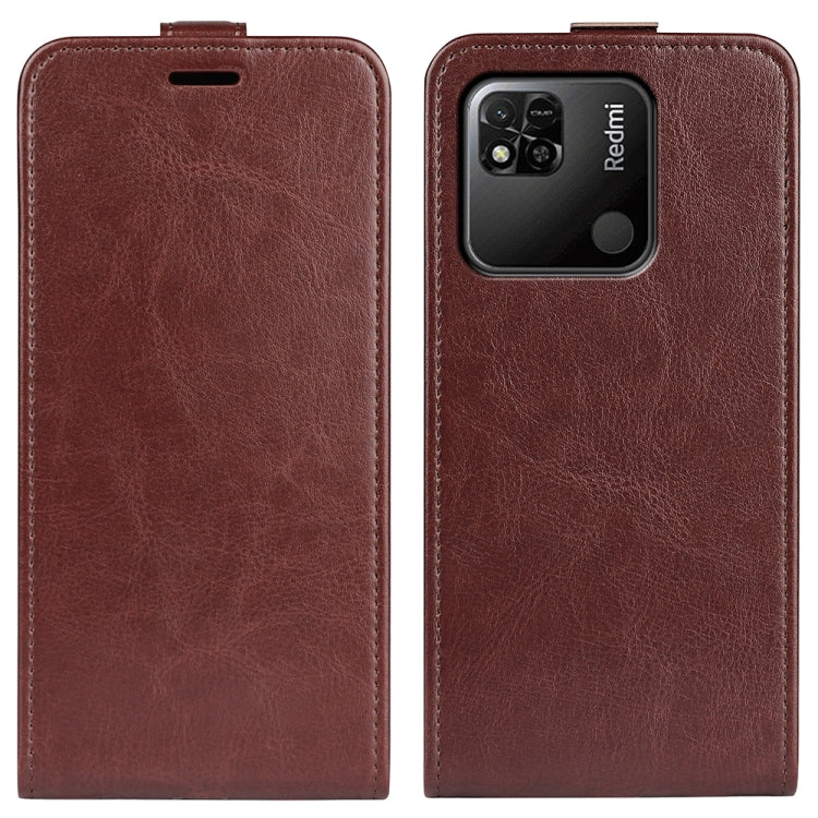 Per Xiaomi Redmi 10A R64 Custodia per telefono in pelle con vibrazione verticale Texture, For Xiaomi Redmi 10A