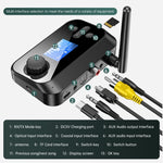 Ricevitore audio Bluetooth 5.0 C41S 2 in 1 con adattatore coassia
