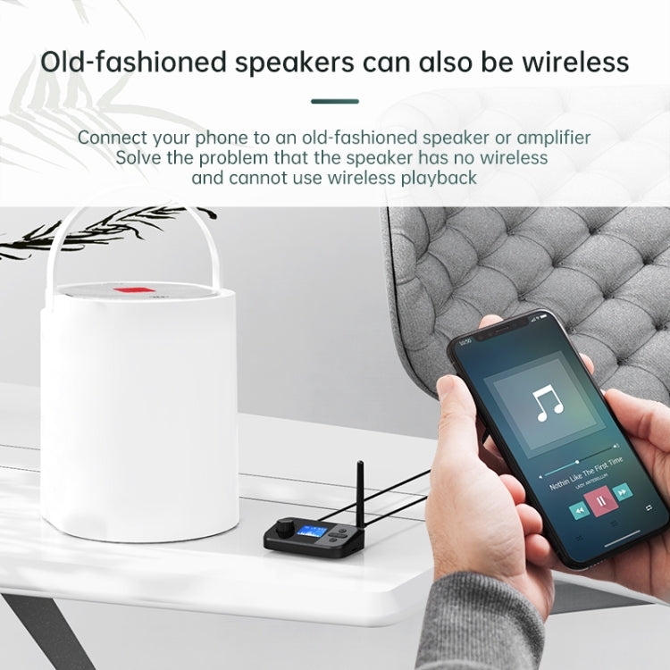 Ricevitore audio Bluetooth 5.0 C41S 2 in 1 con adattatore coassia