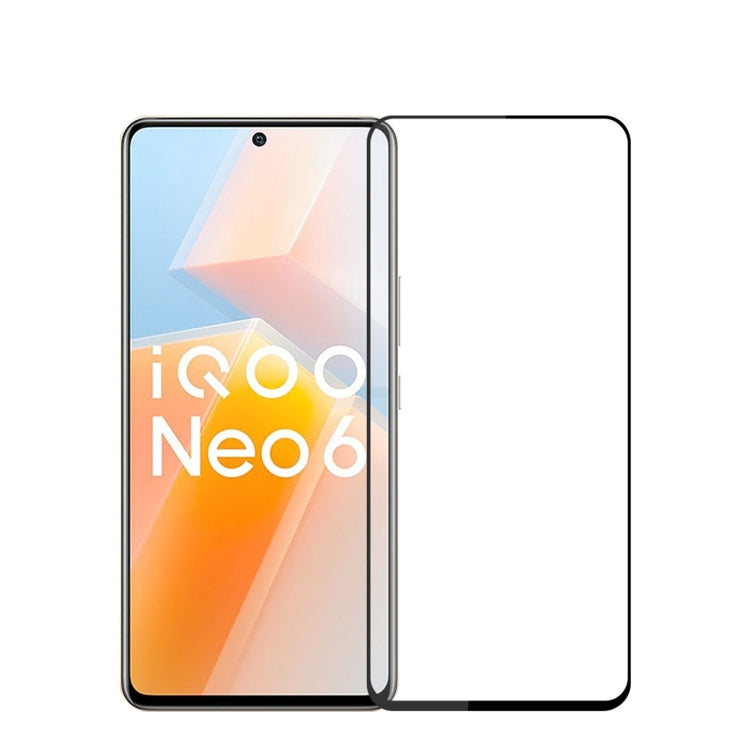 Pellicola in vetro temperato a schermo intero PINWUYO 9H 2.5D, For Xiaomi Redmi 10C, For Xiaomi Redmi K40S, For ZTE Nubia Red Magic7, For ZTE Nubia Red Magic7 Pro, For vivo iQOO Neo6, For Huawei Nova 9 SE