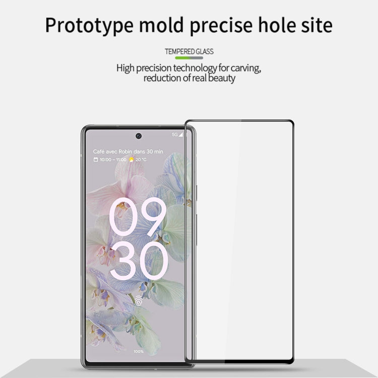 Pellicola completa in vetro temperato antideflagrante PINWUYO 9H 3D, For Google Pixel 7, For Xiaomi Redmi 10C