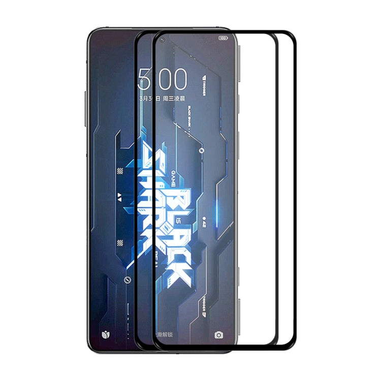 Per Xiaomi Black Shark 5/5 Pro ENKAY Full Glue 0.26mm 9H 2.5D Vetro temperato Full Film, For Xiaomi Black Shark 5 / 5 Pro(1 PC), For Xiaomi Black Shark 5 / 5 Pro(2 PCS), For Xiaomi Black Shark 5 / 5 Pro(5 PCS), For Xiaomi Black Shark 5 / 5 Pro(10 PCS)