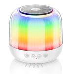 JY12 Altoparlante Bluetooth wireless con luce di sfiato a LED RGB a schermo intero