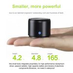 EWA A106Pro IPX7 Mini altoparlante portatile Bluetooth impermeabile in metallo