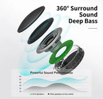 EWA A106Pro IPX7 Mini altoparlante portatile Bluetooth impermeabile in metallo