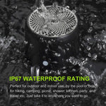 EWA A106Pro IPX7 Mini altoparlante portatile Bluetooth impermeabile in metallo