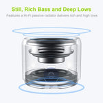 EWA A106Pro IPX7 Mini altoparlante portatile Bluetooth impermeabile in metallo