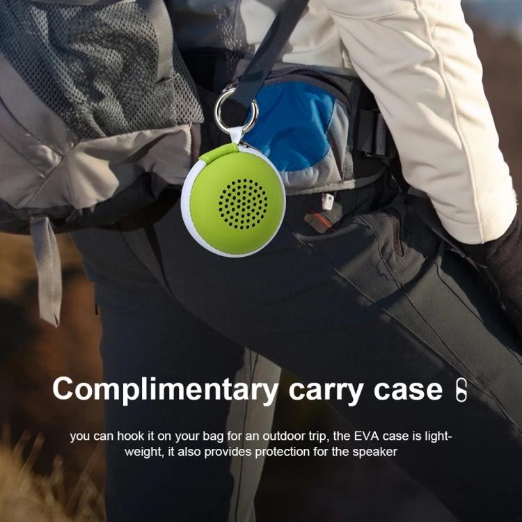 EWA A106Pro IPX7 Mini altoparlante portatile Bluetooth impermeabile in metallo