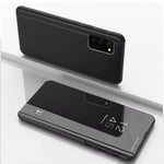 Custodia in pelle flip orizzontale placcata a specchio con supporto, For Samsung Galaxy A13 4G, For Samsung Galaxy A23 5G