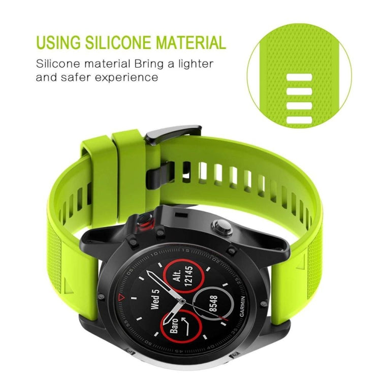 Cinturino per orologio in silicone da 22 mm, For Garmin Instinct 2