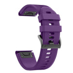 Cinturino per orologio in silicone da 20 mm, For Garmin Fenix 7s