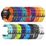 Cinturino per orologio in silicone da 20 mm, For Garmin Fenix 7s