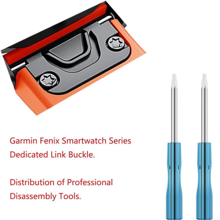 Cinturino in silicone da 20 mm, For Garmin Descent Mk2S, For Garmin Fenix 6S