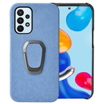 Custodia per cellulare in PU a nido d'ape con supporto ad anello per Samsung Galaxy A23 4G, For Samsung Galaxy A23 4G