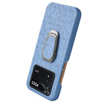 Per Xiaomi Poco M4 Pro 4G Custodia per telefono a nido d'ape PU con supporto ad anello, For Xiaomi Poco M4 Pro 4G