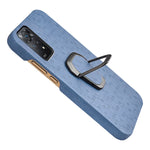 Per Xiaomi Redmi Note 11 Pro Global Ring Holder Custodia a nido d'ape in PU, For Xiaomi Redmi Note 11 Pro Global