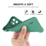 Custodia in silicone liquido ENKAY per iPhone 12, For iPhone 12
