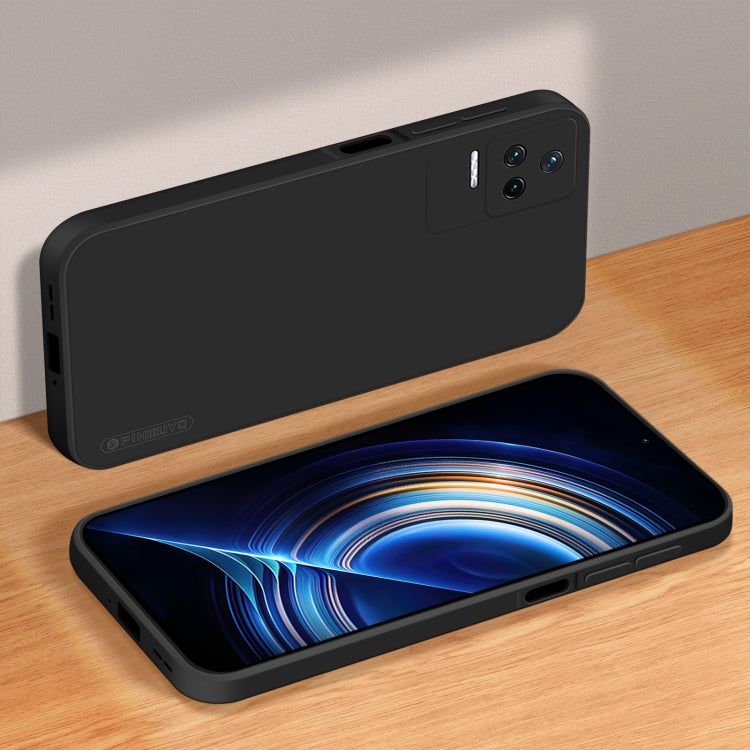 Custodia per telefono TPU in silicone liquido serie PINWUYO Sense, For Xiaomi Redmi K50 / K50 Pro, For Xiaomi Redmi K50 Gaming, For Xiaomi Redmi K40S