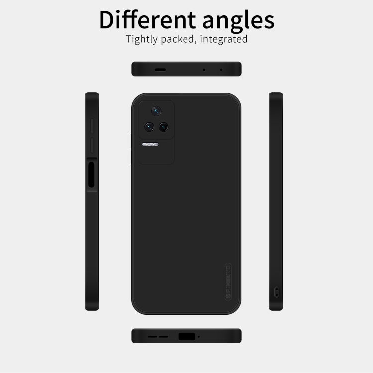 Custodia per telefono TPU in silicone liquido serie PINWUYO Sense, For Xiaomi Redmi K50 / K50 Pro, For Xiaomi Redmi K50 Gaming, For Xiaomi Redmi K40S