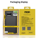 MOFI Custodia per telefono in fibra di carbonio TPU con trama spazzolata serie Gentleness, For Google pixel 7 5G, For Google pixel 7 Pro 5G