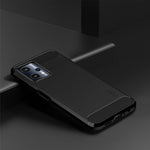 Custodia morbida in TPU MOFI Gentleness in fibra di carbonio spazzolata, For OPPO Realme 9 Pro / Realme V25, For OPPO Realme 9 Pro+, For OPPO A36 / A76 / Realme 9i, For OPPO Realme C35, For OPPO Find X5