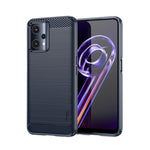 Custodia morbida in TPU MOFI Gentleness in fibra di carbonio spazzolata, For OPPO Realme 9 Pro / Realme V25, For OPPO Realme 9 Pro+, For OPPO A36 / A76 / Realme 9i, For OPPO Realme C35, For OPPO Find X5