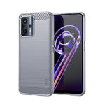Custodia morbida in TPU MOFI Gentleness in fibra di carbonio spazzolata, For OPPO Realme 9 Pro / Realme V25, For OPPO Realme 9 Pro+, For OPPO A36 / A76 / Realme 9i, For OPPO Realme C35, For OPPO Find X5