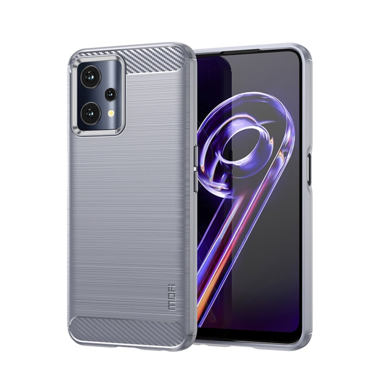 Custodia morbida in TPU MOFI Gentleness in fibra di carbonio spazzolata, For OPPO Realme 9 Pro / Realme V25, For OPPO Realme 9 Pro+, For OPPO A36 / A76 / Realme 9i, For OPPO Realme C35, For OPPO Find X5