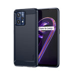 Custodia morbida in TPU MOFI Gentleness in fibra di carbonio spazzolata, For OPPO Realme 9 Pro / Realme V25, For OPPO Realme 9 Pro+, For OPPO A36 / A76 / Realme 9i, For OPPO Realme C35, For OPPO Find X5