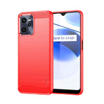 Custodia morbida in TPU MOFI Gentleness in fibra di carbonio spazzolata, For OPPO Realme 9 Pro / Realme V25, For OPPO Realme 9 Pro+, For OPPO A36 / A76 / Realme 9i, For OPPO Realme C35, For OPPO Find X5