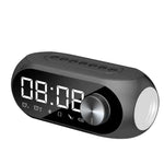 Sveglia AEC S8 Altoparlanti Bluetooth con supporto luce LED TF / FM, S8